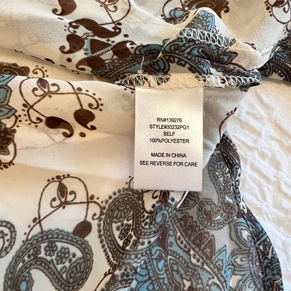 Daniel Rainn Women’s Kimono – XS/S | Paisley Print Duster - Picture 6 of 9